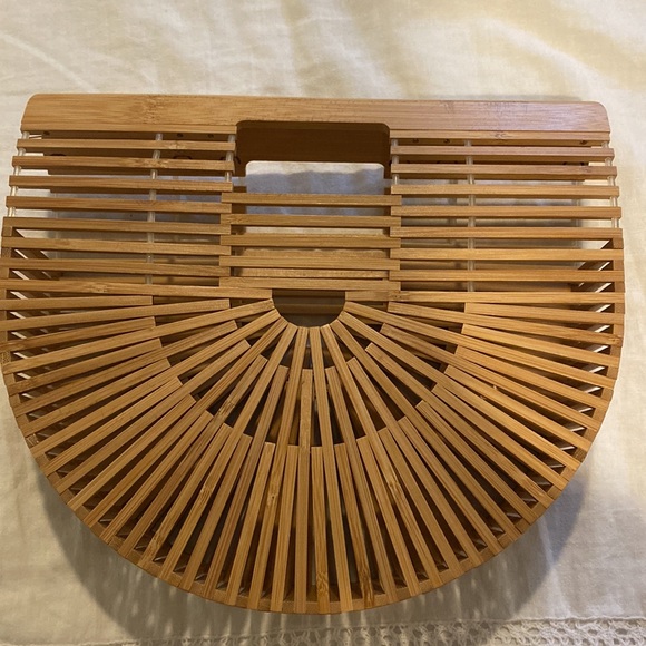 Vintga bamboo bag - Picture 3 of 4